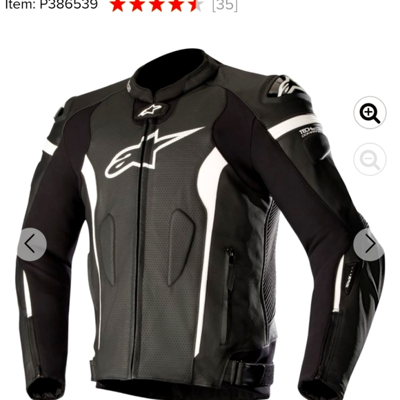 Alpinestars Missile Air Leather Jacket forTech Air Race